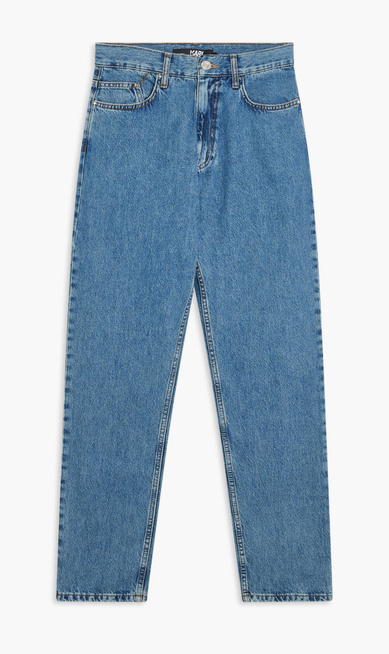 

Karl Lagerfeld Blue Tapered Denim Pants for Men | The Deal Outlet