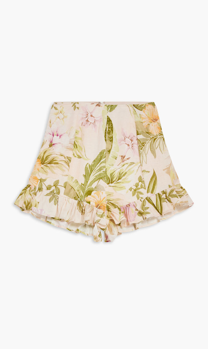 

Guess Multi-color Mayara Linen Short for Women | The Deal Outlet