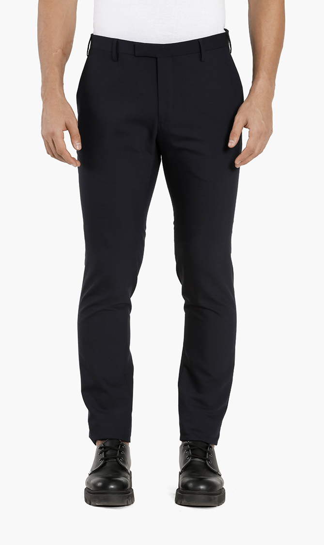 

Lab Plain Wool Trouser, Blue