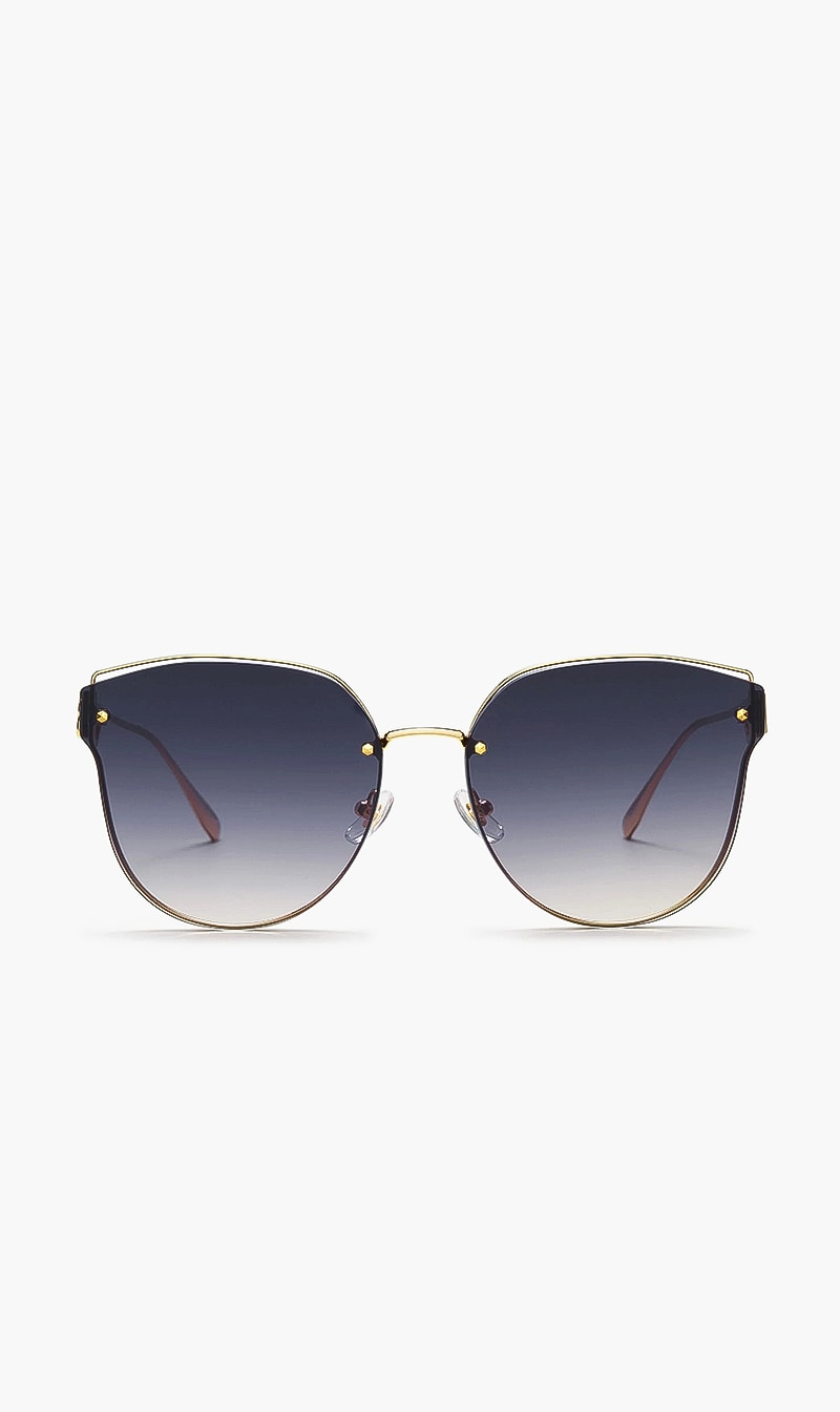 

Bolon Half Rim Aviator Sunglasses