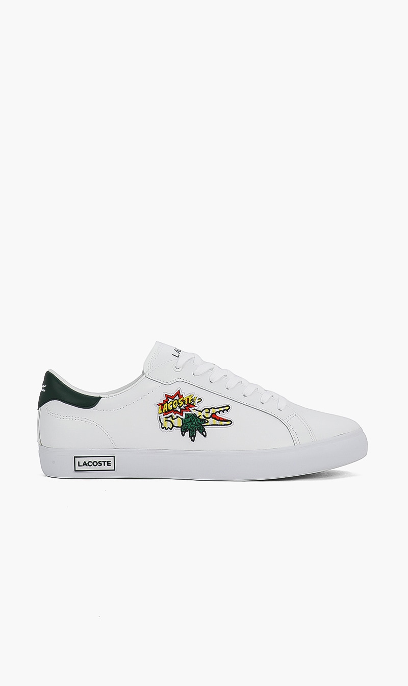 

Lacoste Green Lace Up Sneakers for Men | The Deal Outlet