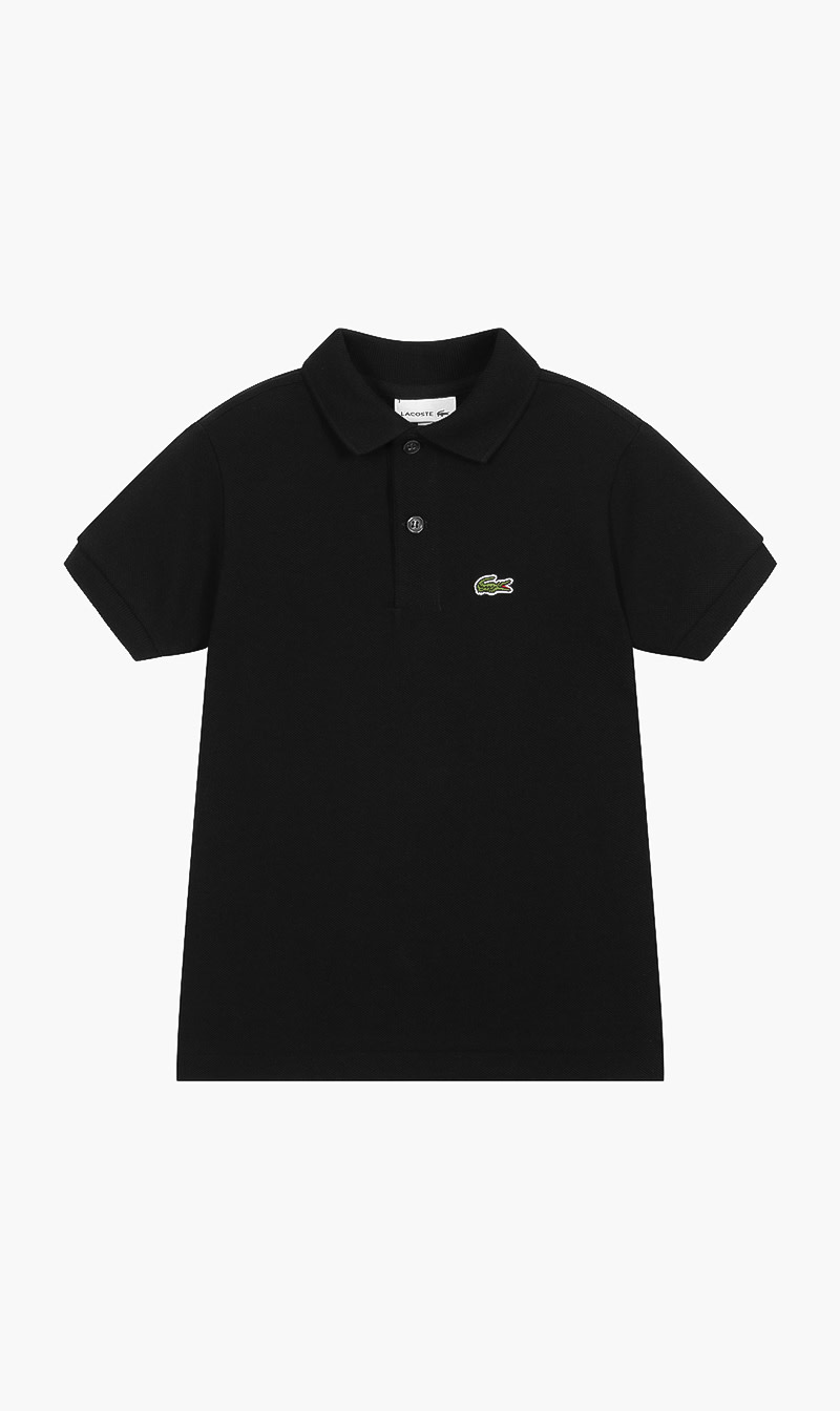 

Lacoste Black Regular Fit Polo Shirt for Boys | The Deal Outlet