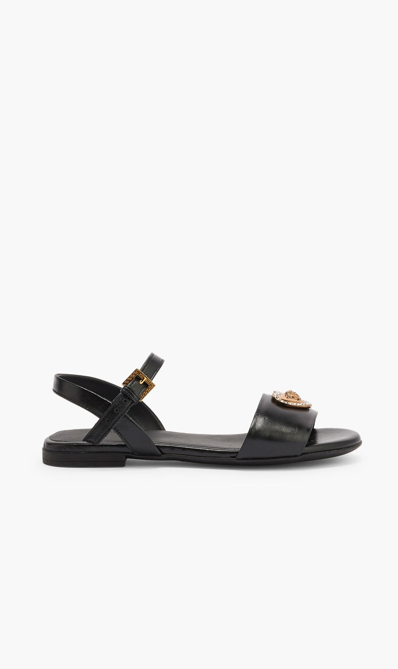 

Versace Multi-color Jg Sandal Nappa Heart Medusa for Girls | The Deal Outlet