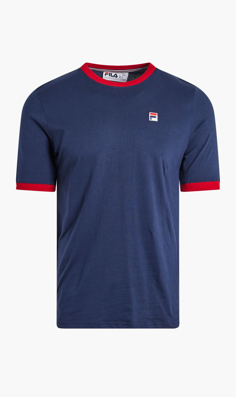 

Fila Blue Marconi Essential Ringer Tee for Men | The Deal Outlet