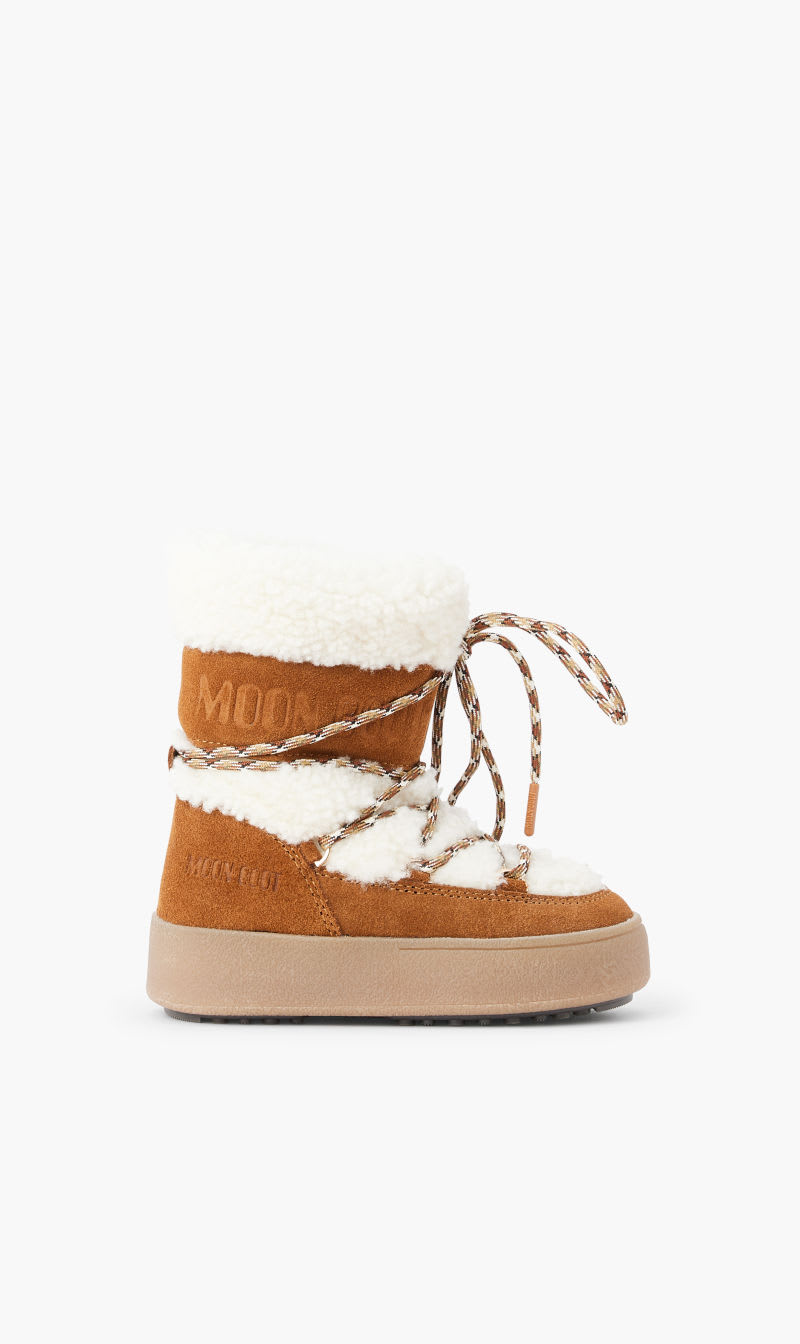 

Moon Boot Brown Mb Jtrack Tube Shearling for Girls | The Deal Outlet