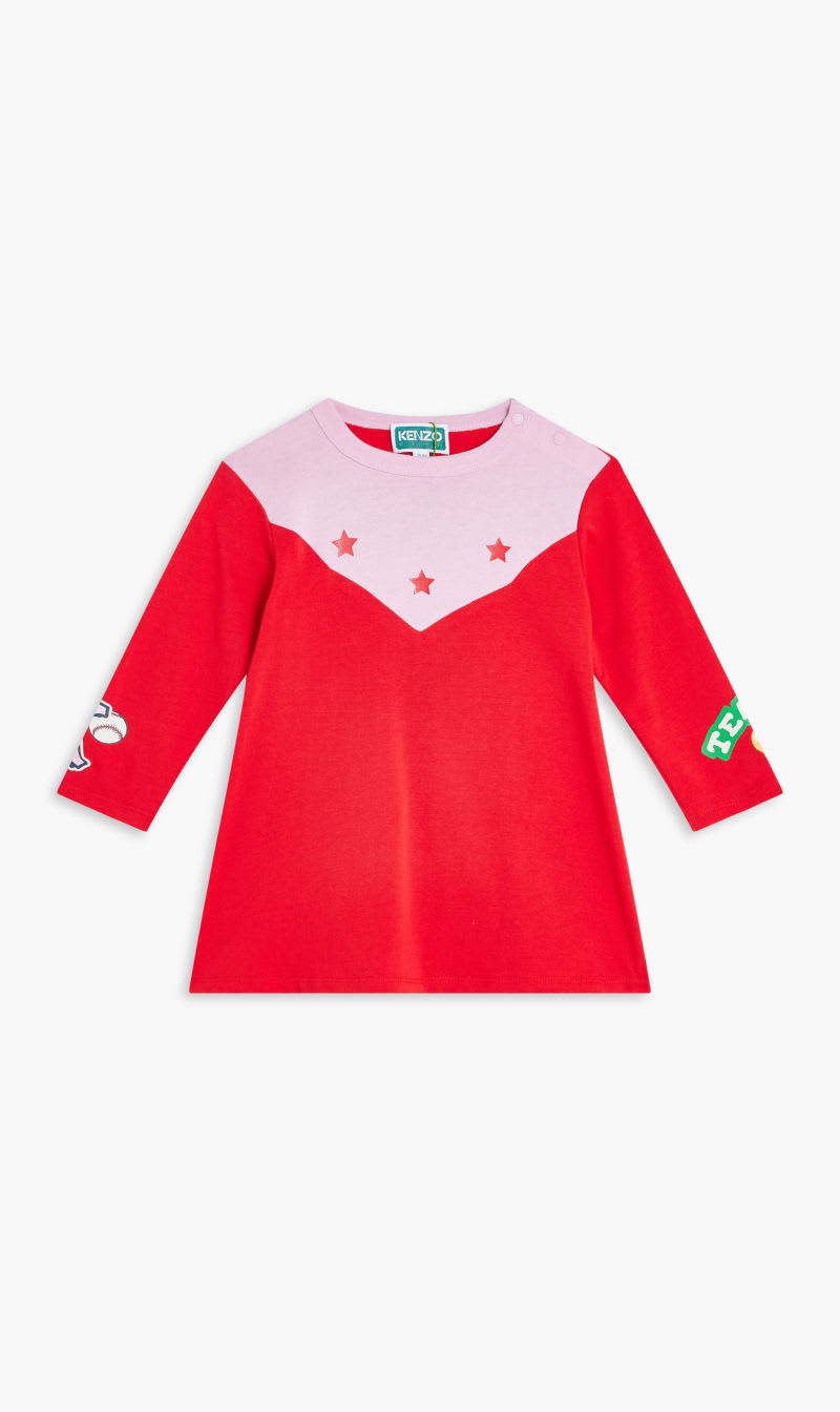 

Kenzo Red Dress for Girls | The Deal Outlet