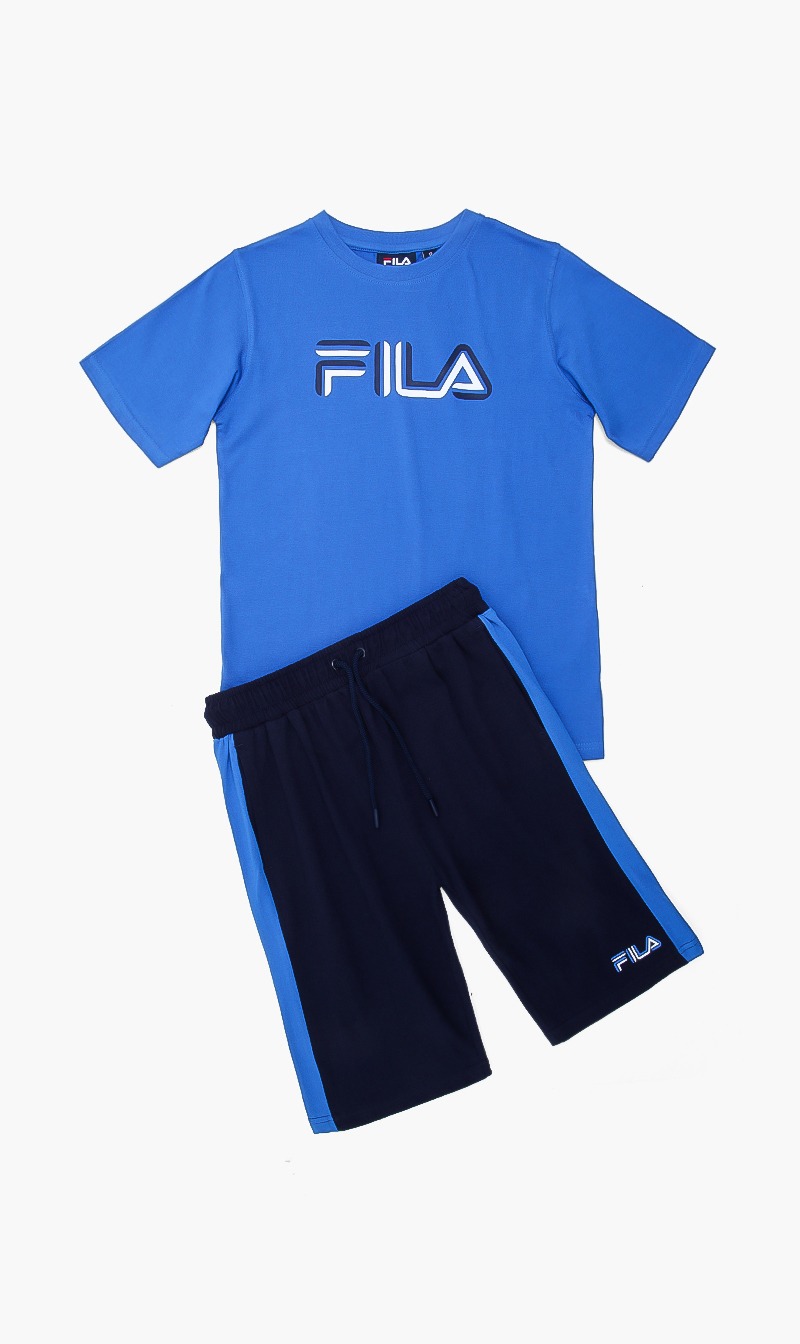 

Colt Solid Tee Pants Set, Blue