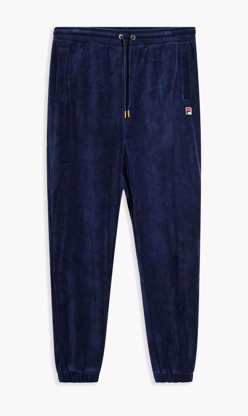 

Fila Blue Sullivan Velour Jogger for Men | The Deal Outlet