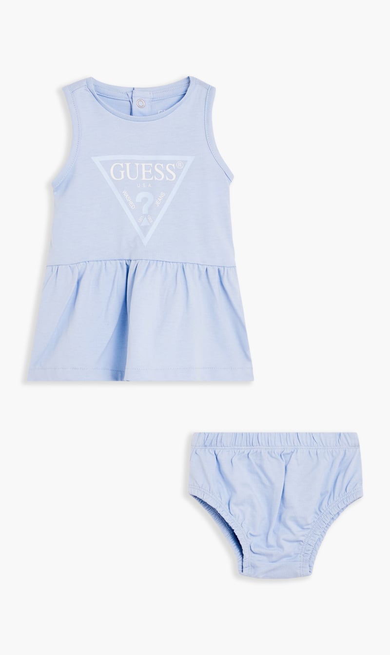 

Guess Blue Setsleveless Dress W for Girls | The Deal Outlet