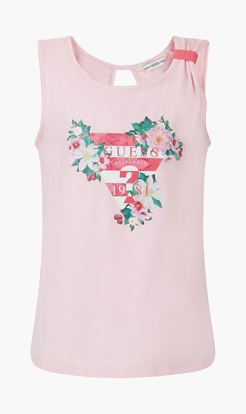 

Floral Print Top, Pink