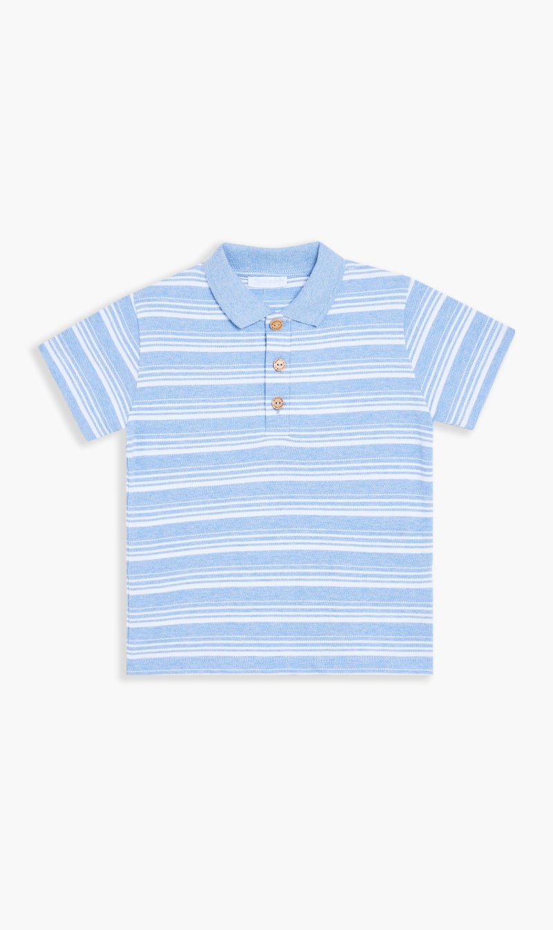 

Laranjinha Blue Polo Shirt for Kids | The Deal Outlet