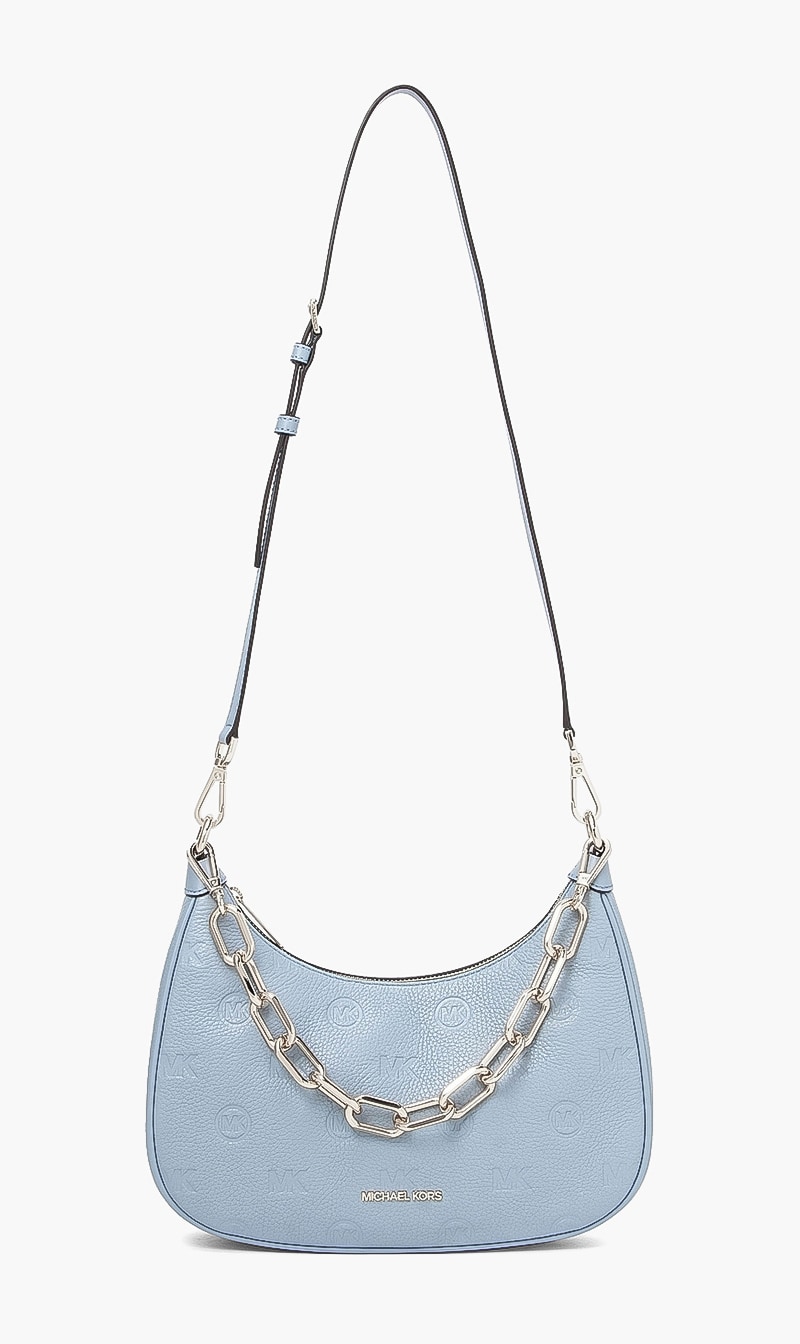 

Michael Kors Blue Leather Crossbody Bag for Women | The Deal Outlet