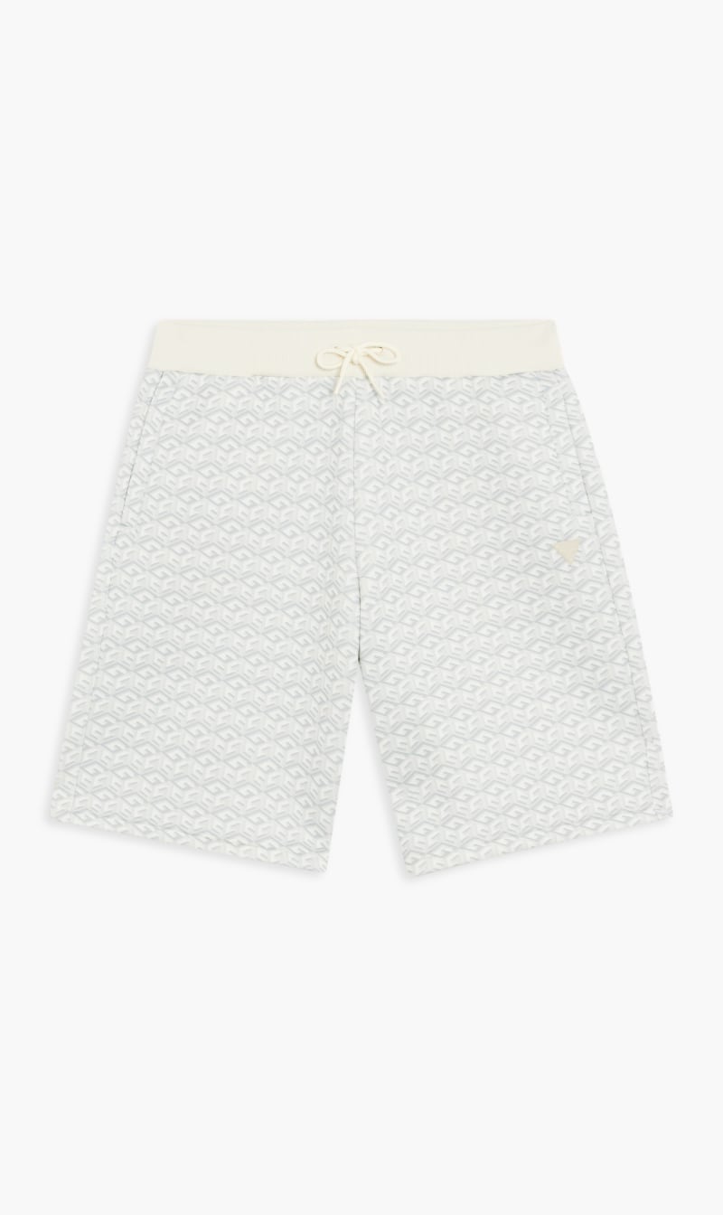 

Guess White Designer Wear Colin Short for Men | The Deal Outlet