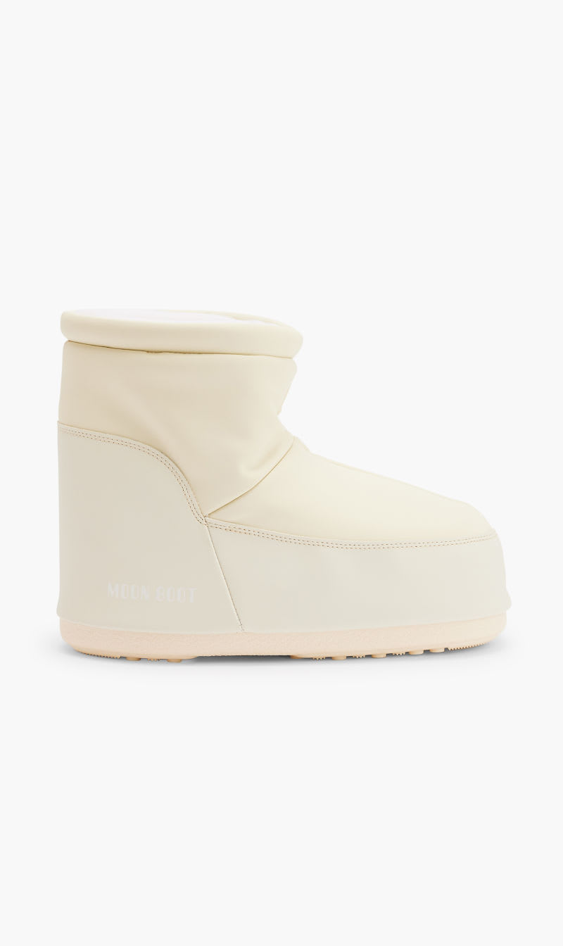 

Moon Boot White Icon Low Nolace Rubber | The Deal Outlet