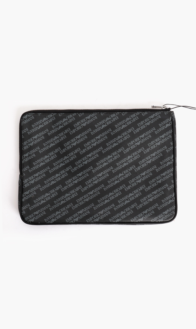 

Emporio Armani Portfolio Logo Flat Case