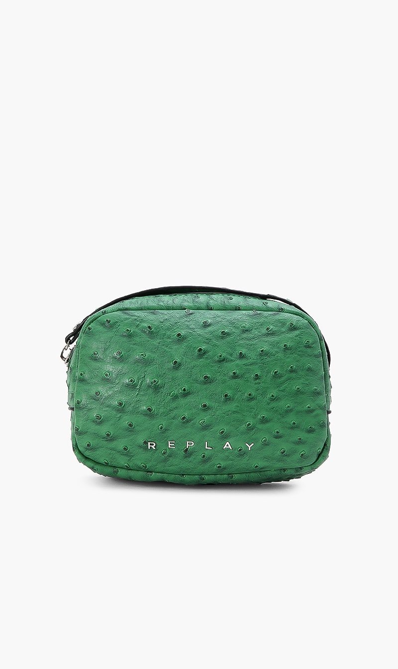 

Replay Borse Leather Crossbody Bag