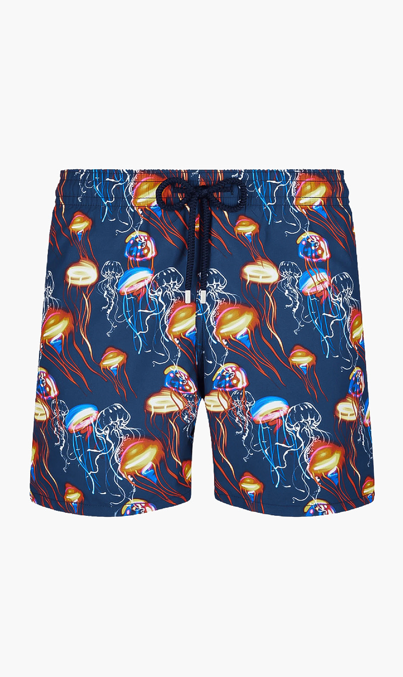 

Jelly Fish Printed Shorts, Blue