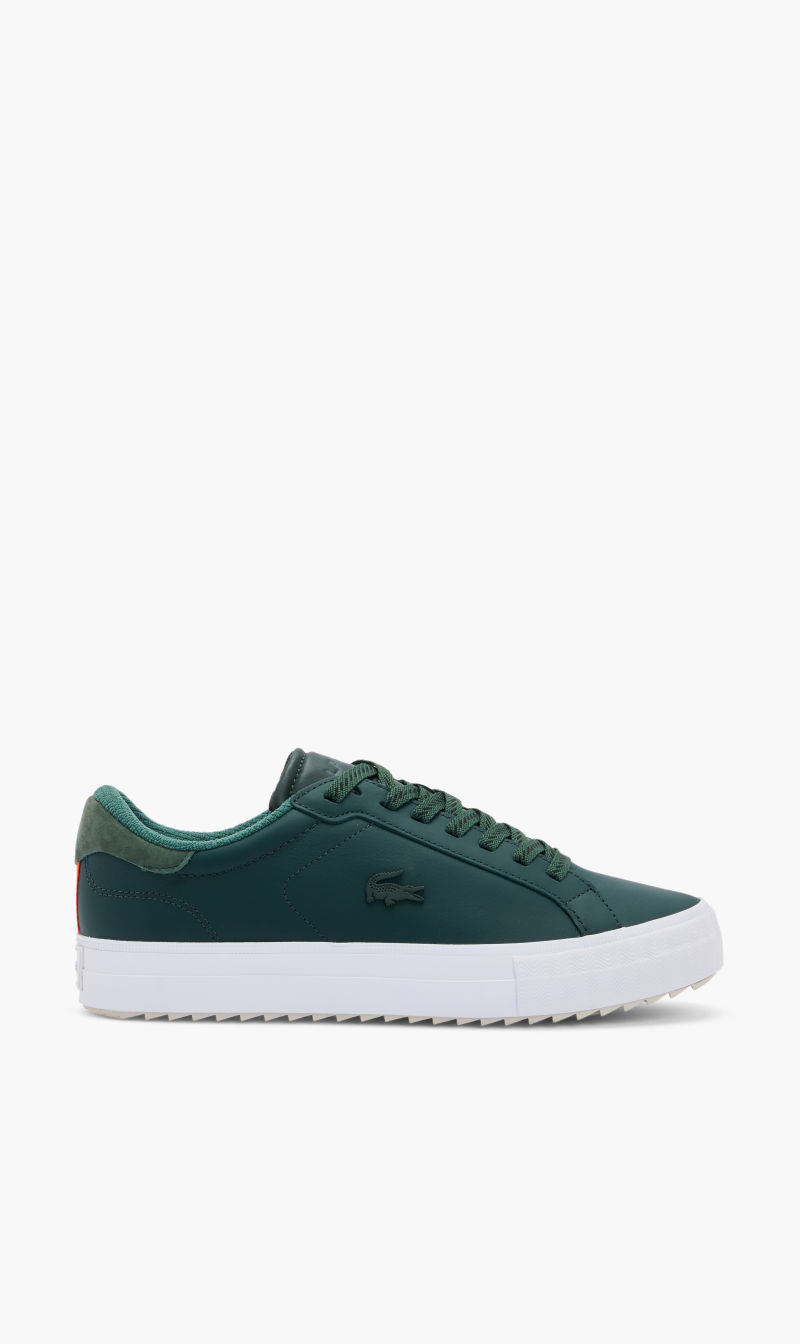 

Lacoste Green Powercourt Wntr 223 1 Sma Dk Grnwht for Men | The Deal Outlet