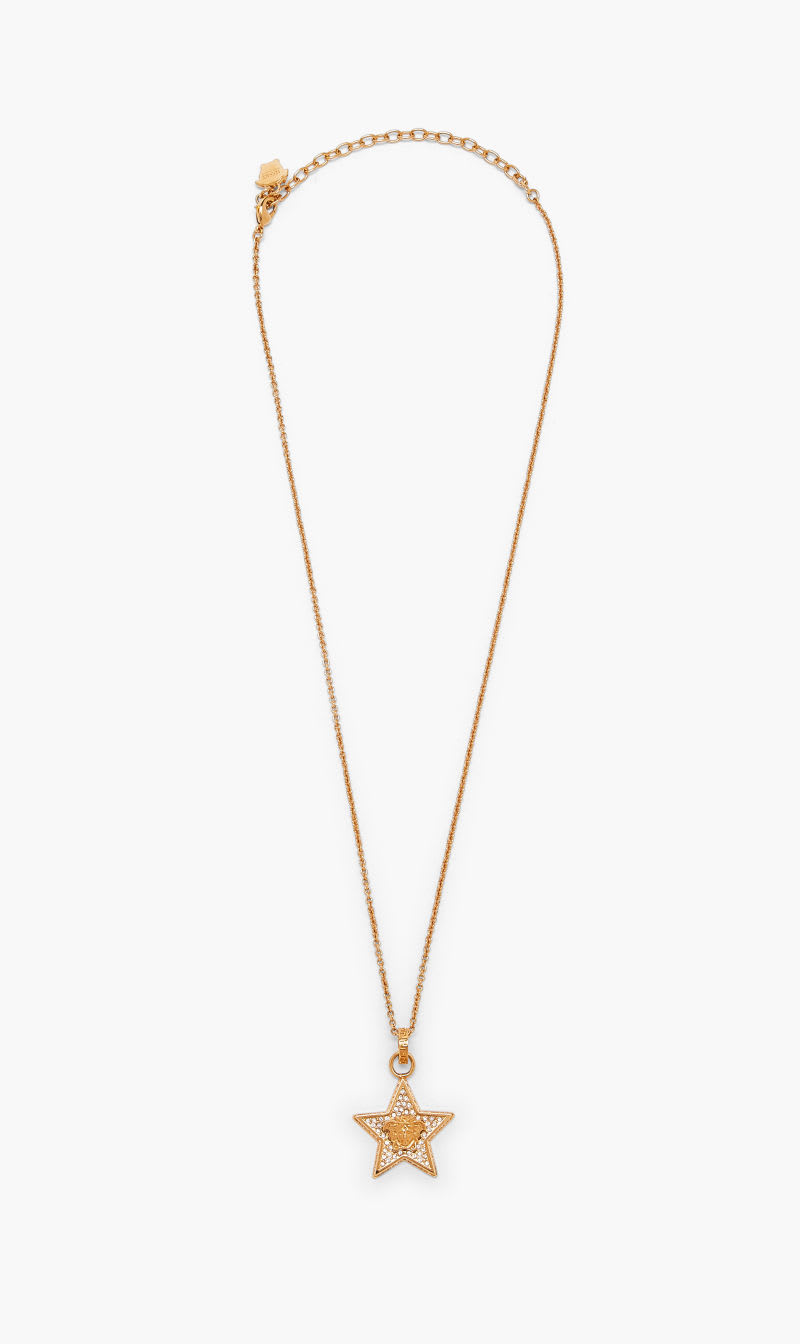 

Versace Gold Medusa Star Necklace for Women | The Deal Outlet