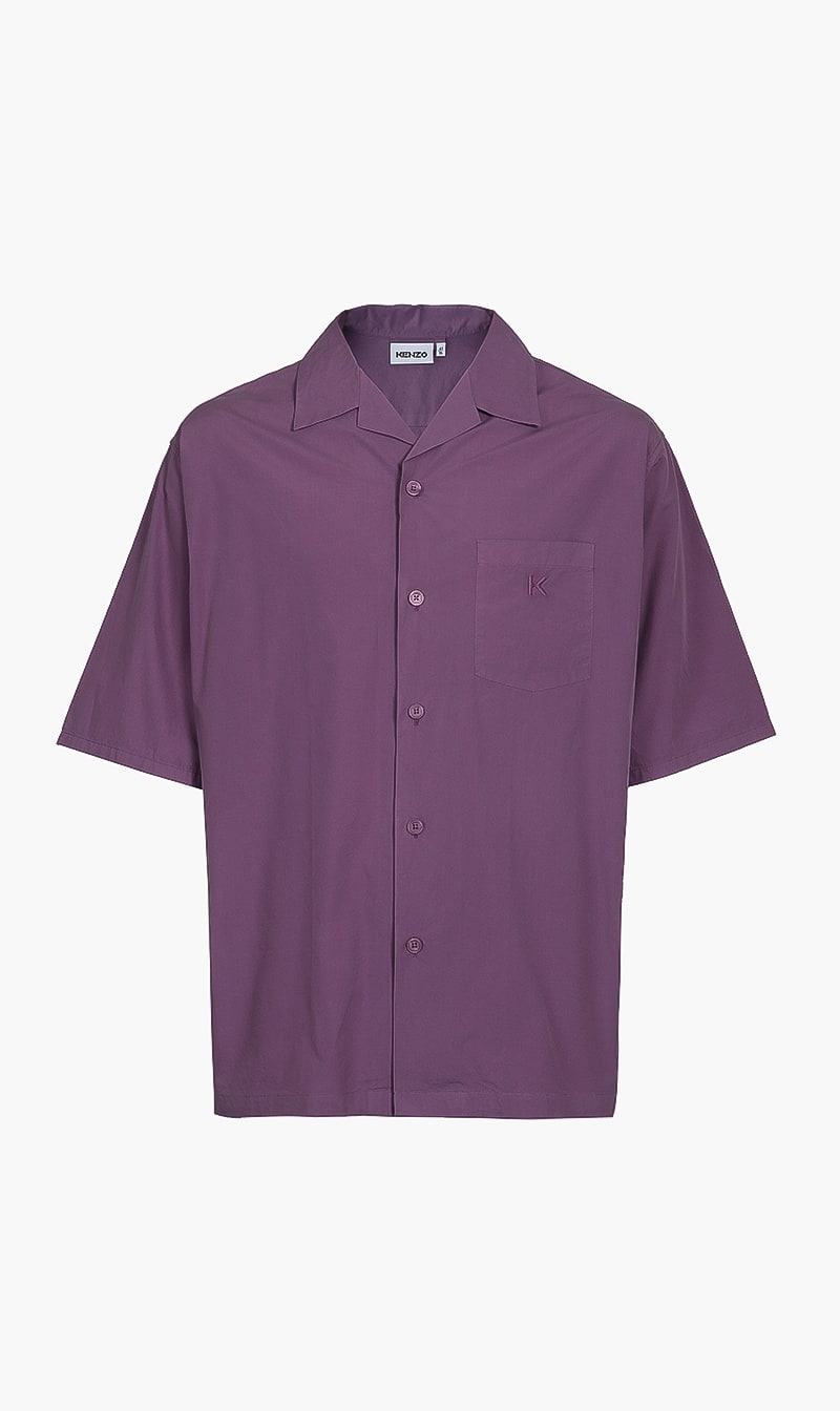 

Comfort Fit Cotton Shirt, Purple