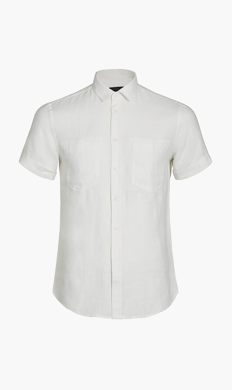 

Trussardi Plain Linen Shirt