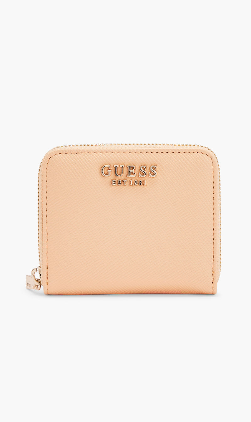 

Guess Yellow Laurel Small Wallet for Women | The Deal Outlet