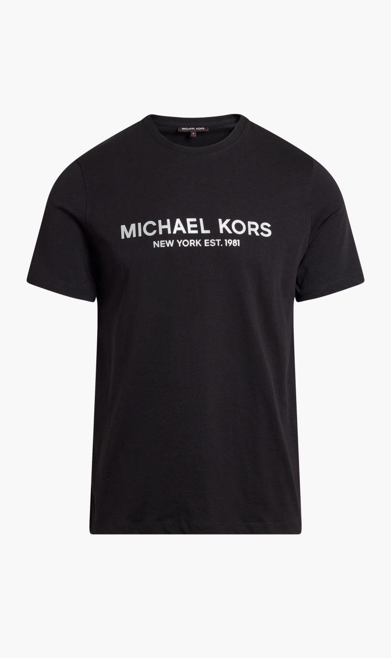 

Michael Kors Black Metallic Classic Logo Tee for Men | The Deal Outlet