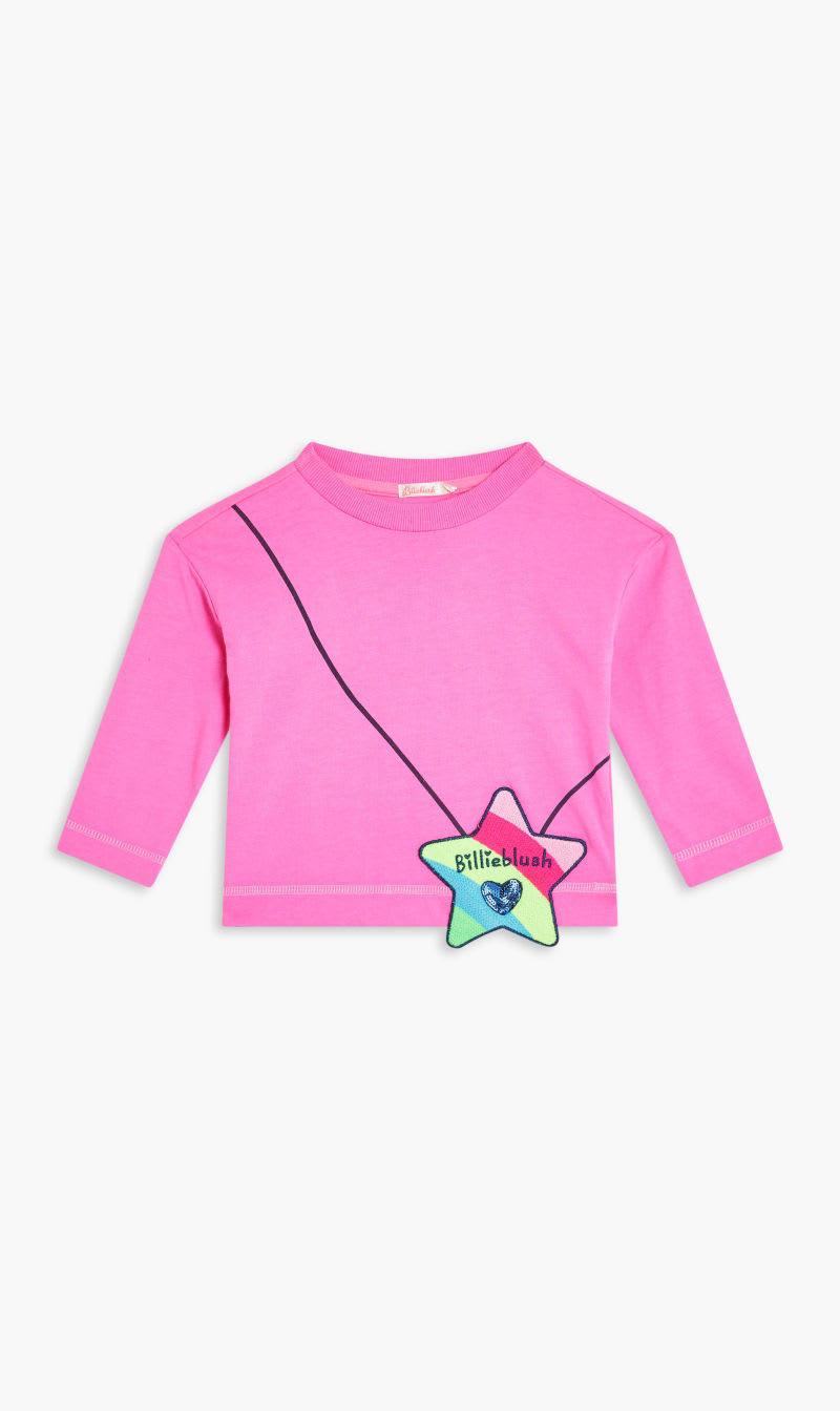 

Billieblush Pink Long Sleeve T-shirt for Girls | The Deal Outlet