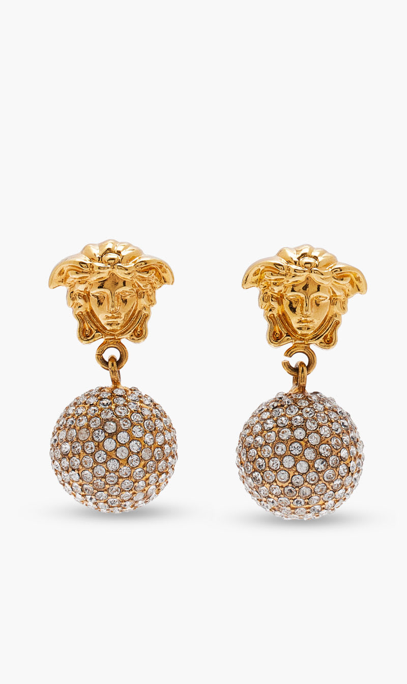 

Versace Gold Earrings Metal+strass for Women | The Deal Outlet