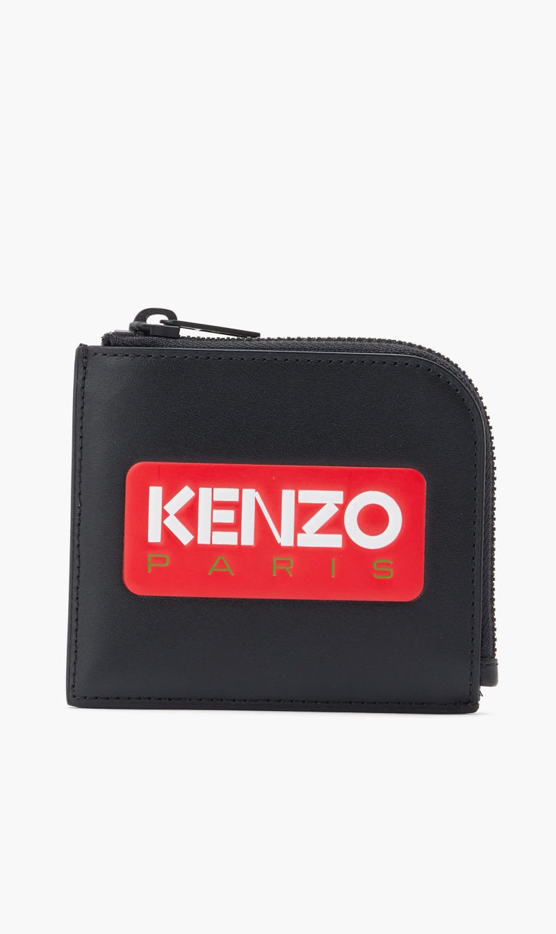 

Kenzo Black Kenzo Emboss Zip Wallet for Men | The Deal Outlet