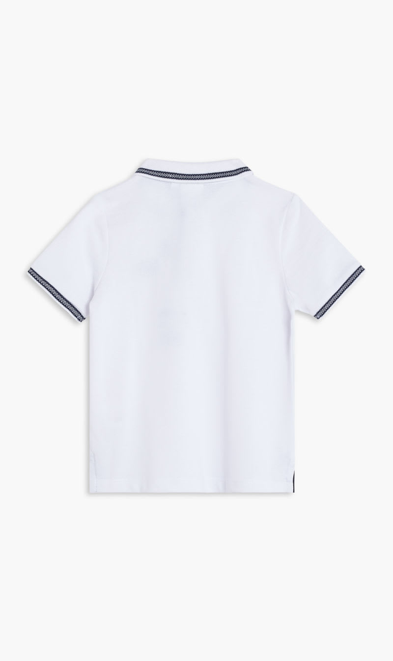 

Hugo Boss White Short Sleeve Polo for Boys | The Deal Outlet