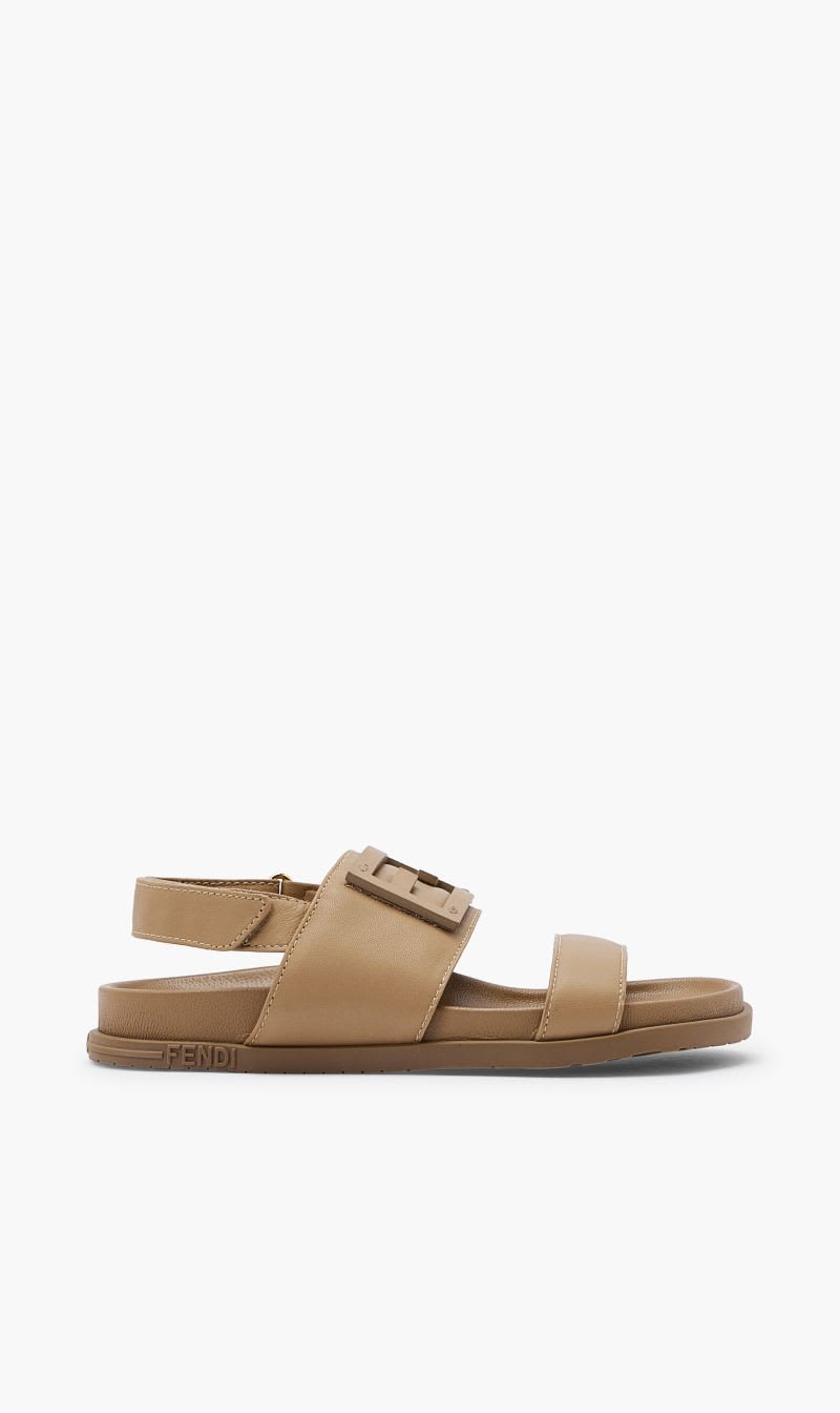 

Fendi Brown Sandalo Unx Nappa+ff Cuoio for Boys | The Deal Outlet