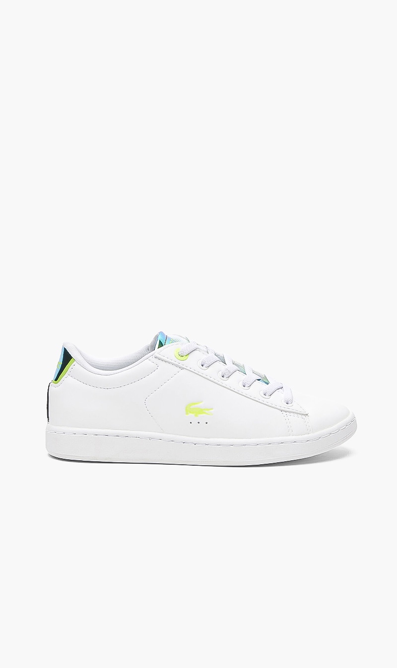 

Lacoste White Carnaby Evo Sneakers for Boys | The Deal Outlet