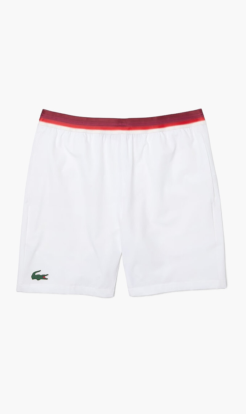 

Lacoste White Classic Logo Shorts for Men | The Deal Outlet