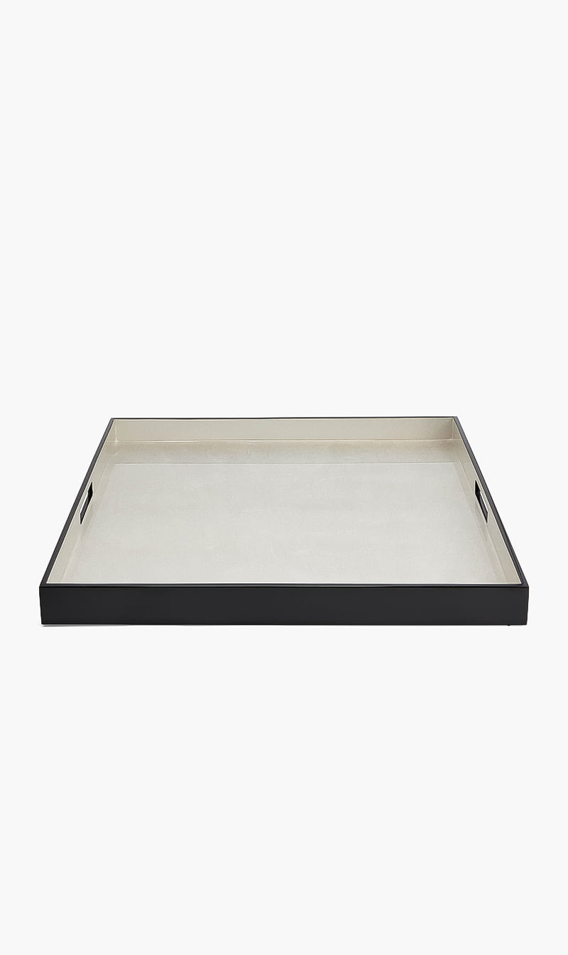 

Pacific Connections White Square Serving Tray | The Deal Outlet