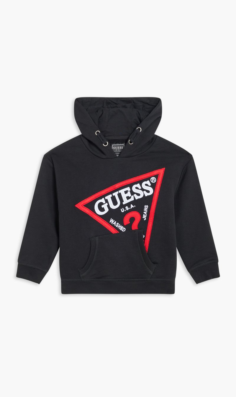 

Guess Black Hooded Active Top for Girls | The Deal Outlet