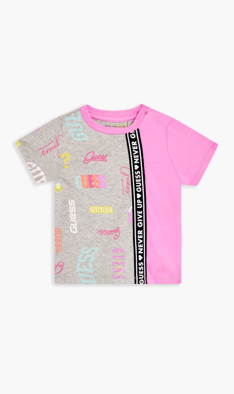 

Guess Pink Stretch Jersey T-shirt for Girls | The Deal Outlet