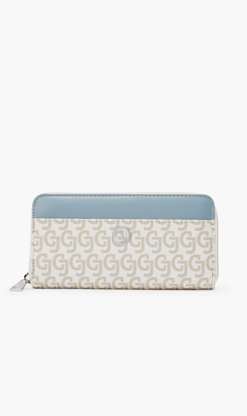 

Retro Style Wallet, Blue