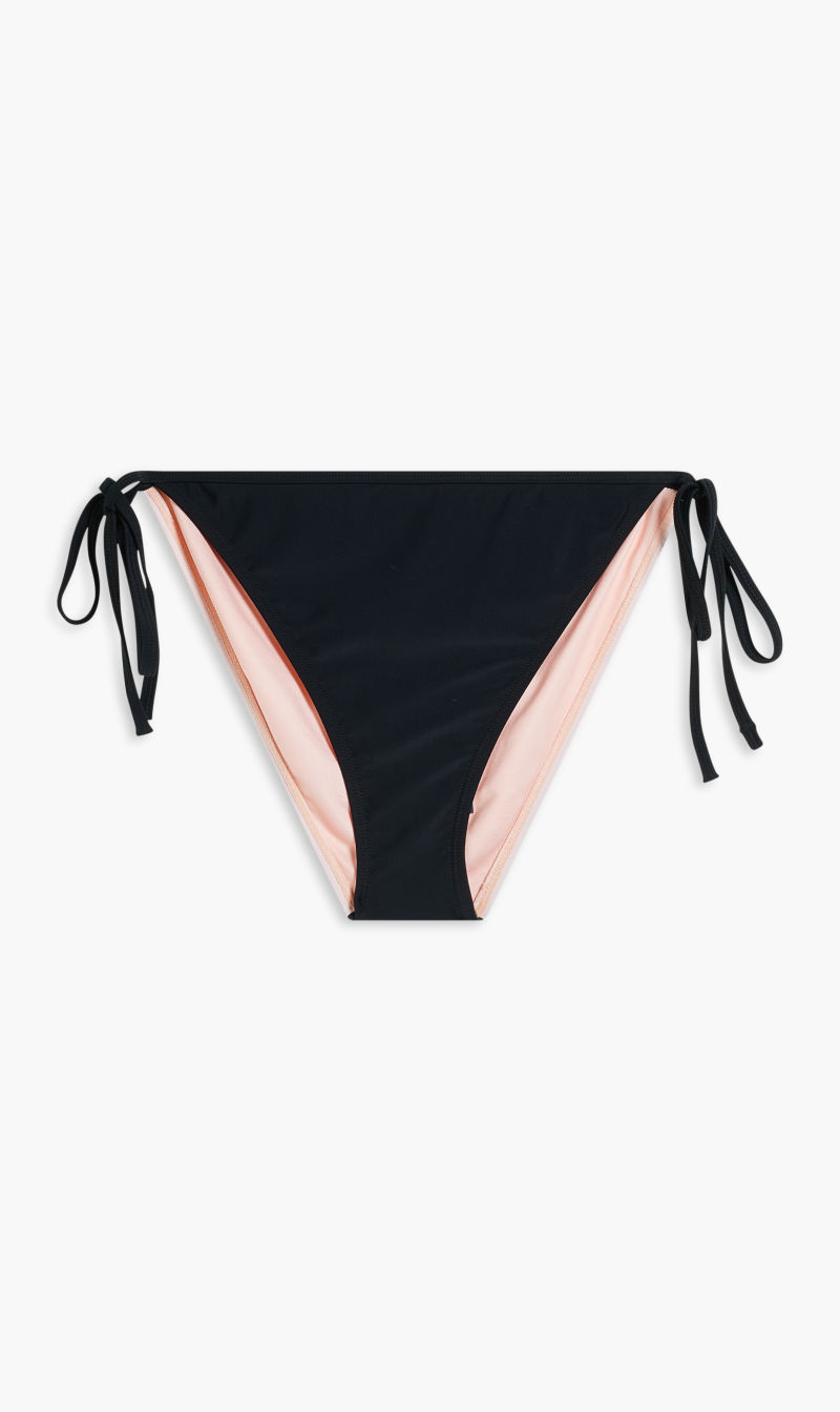 

Verbena B Triangle Bikini Bottom, Black