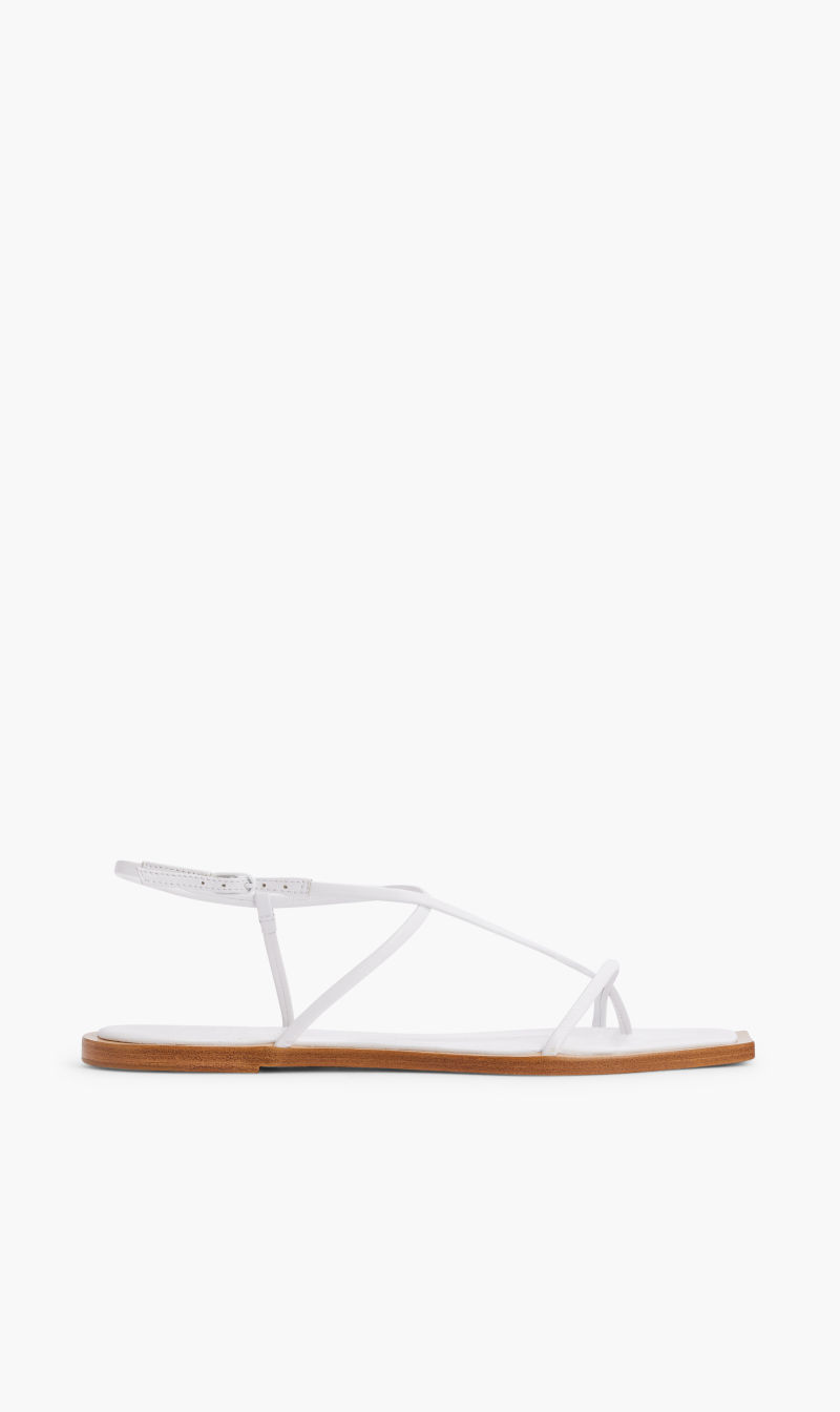 

Filament Squared Flat Sandals, White