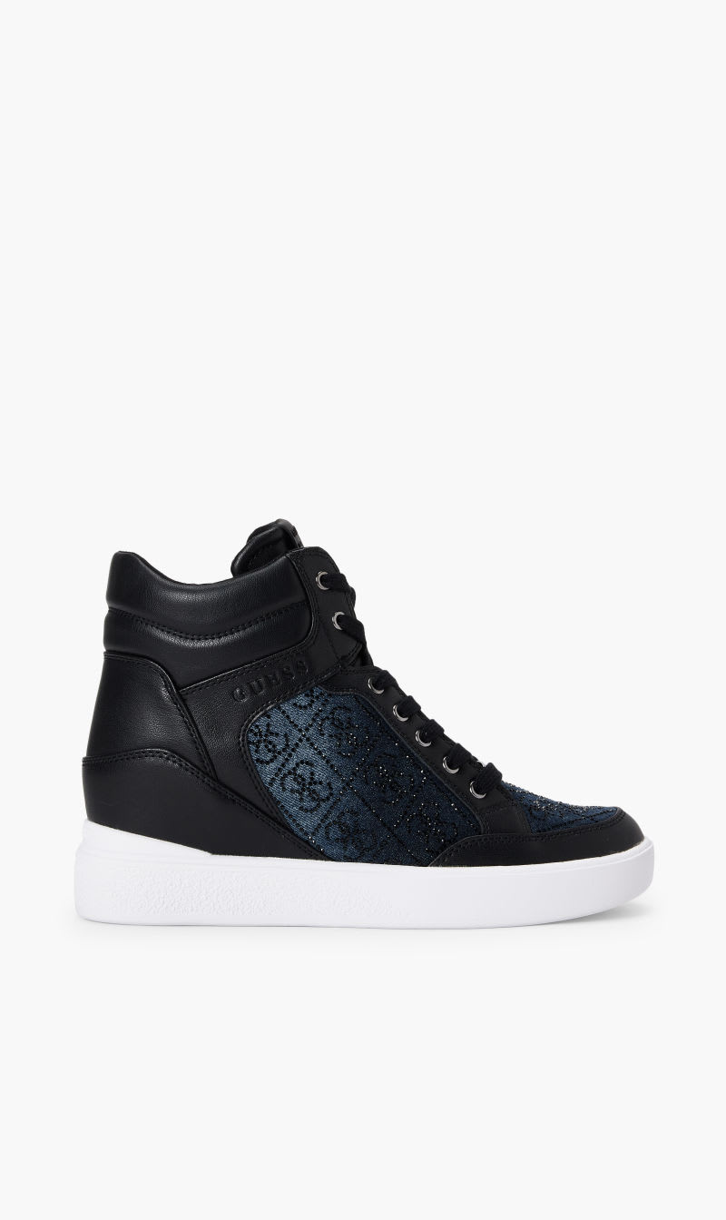 

Guess Black Sneakers/athletic Mid Top Black 001 for Women | The Deal Outlet