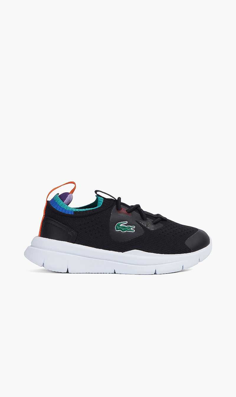 

Lacoste Black Run Spin Lace Sneakers for Boys | The Deal Outlet