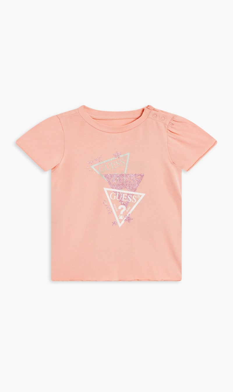 

Guess Pink Stretch Jersey T-shirt for Girls | The Deal Outlet