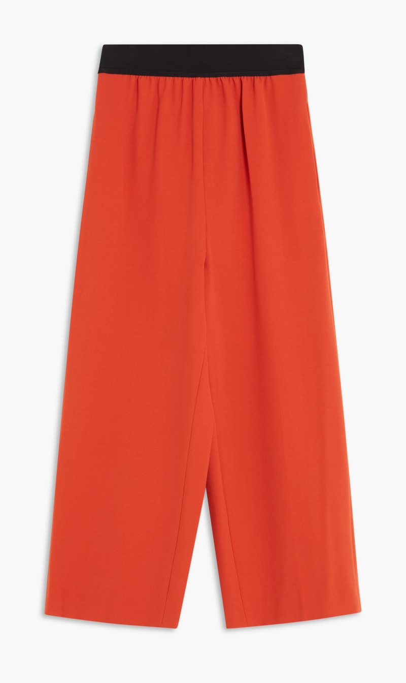 

Stella Mc Cartney Orange Trousers Twill Tailoring for Women | The Deal Outlet