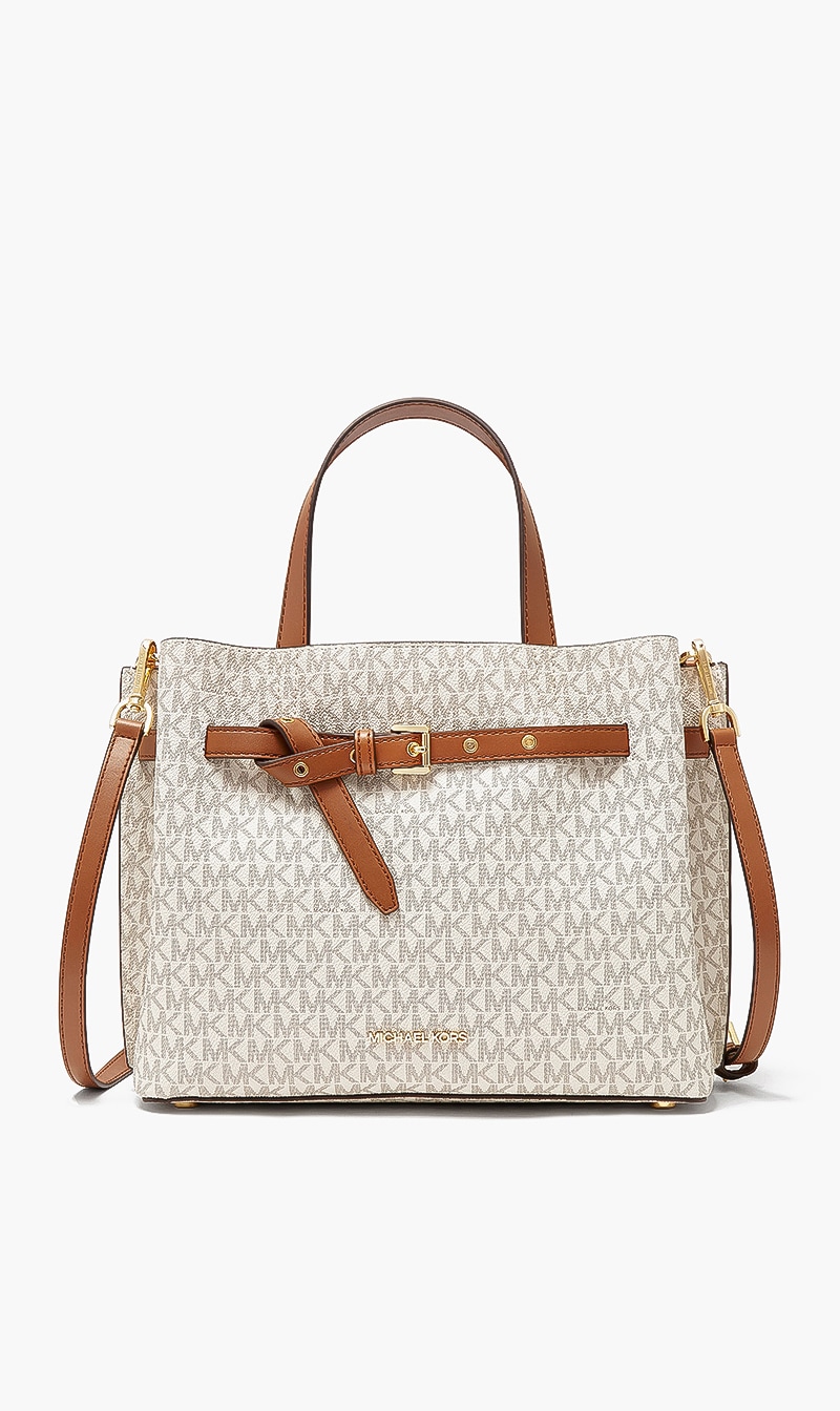 

All Over Printed Tote Bag, Beige