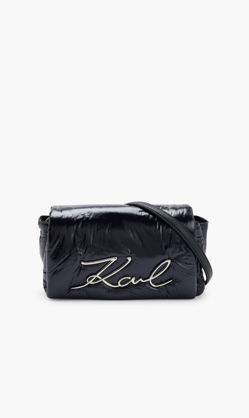 

Karl Lagerfeld Black Ksignature Soft Shb Nylon for Women | The Deal Outlet