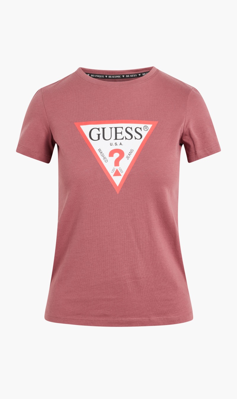 

Guess Red Classic Logo Top for Women | The Deal Outlet