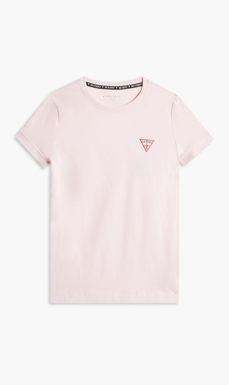 

Guess Pink Mini Triangle T-shirt for Women | The Deal Outlet