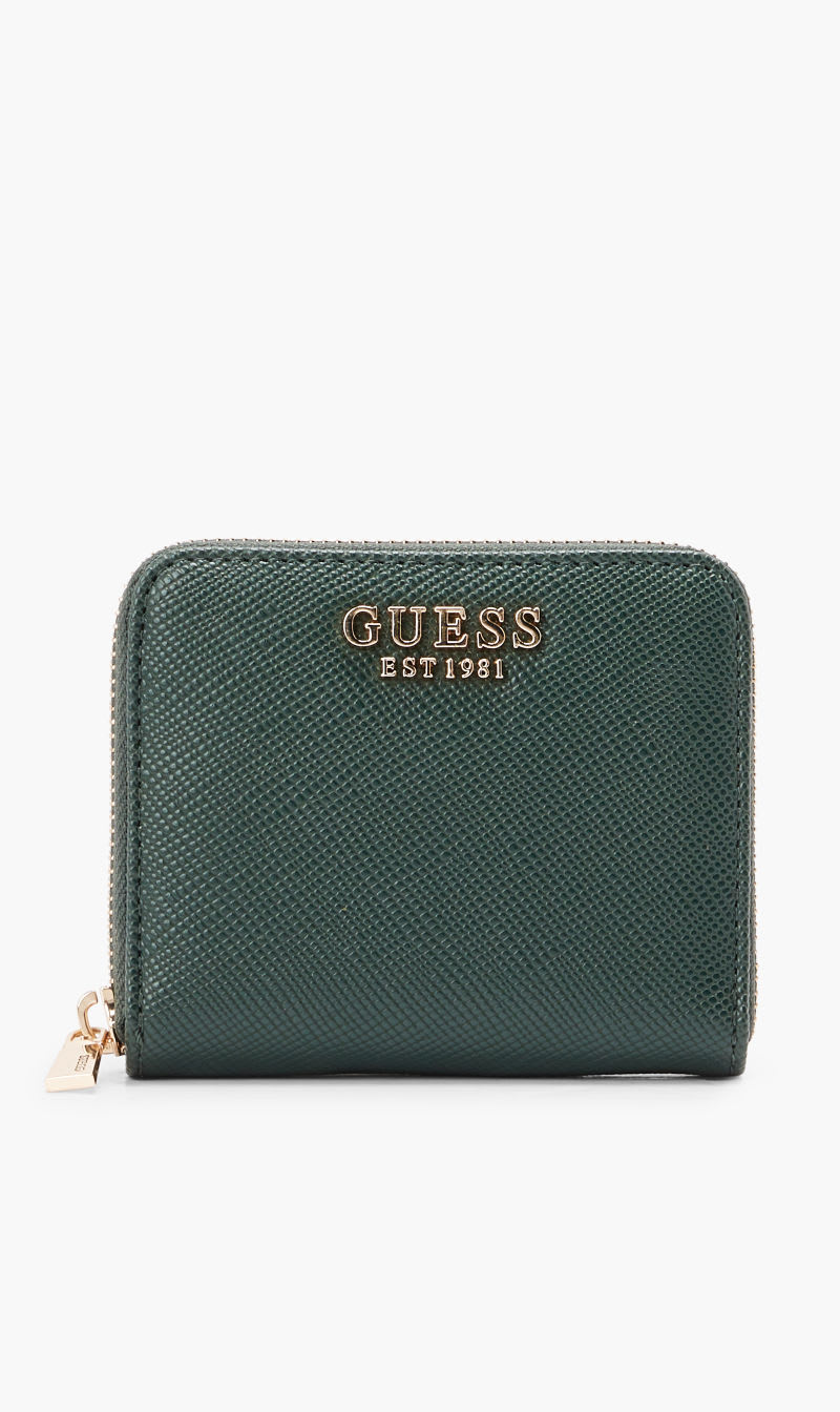 

Guess Green Laurel Small Wallet for Women | The Deal Outlet