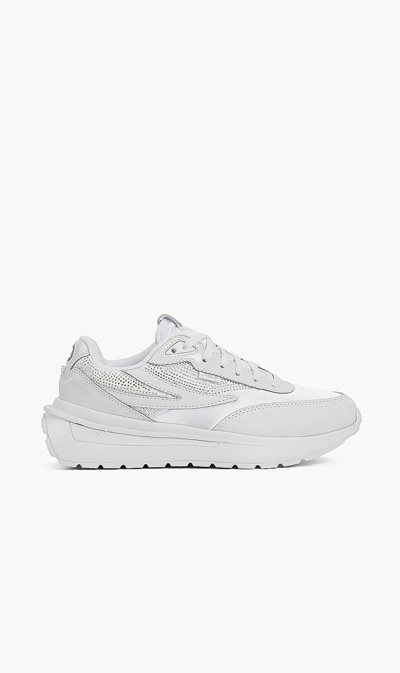 

Fila White Renno Crystals Sneakers for Women | The Deal Outlet